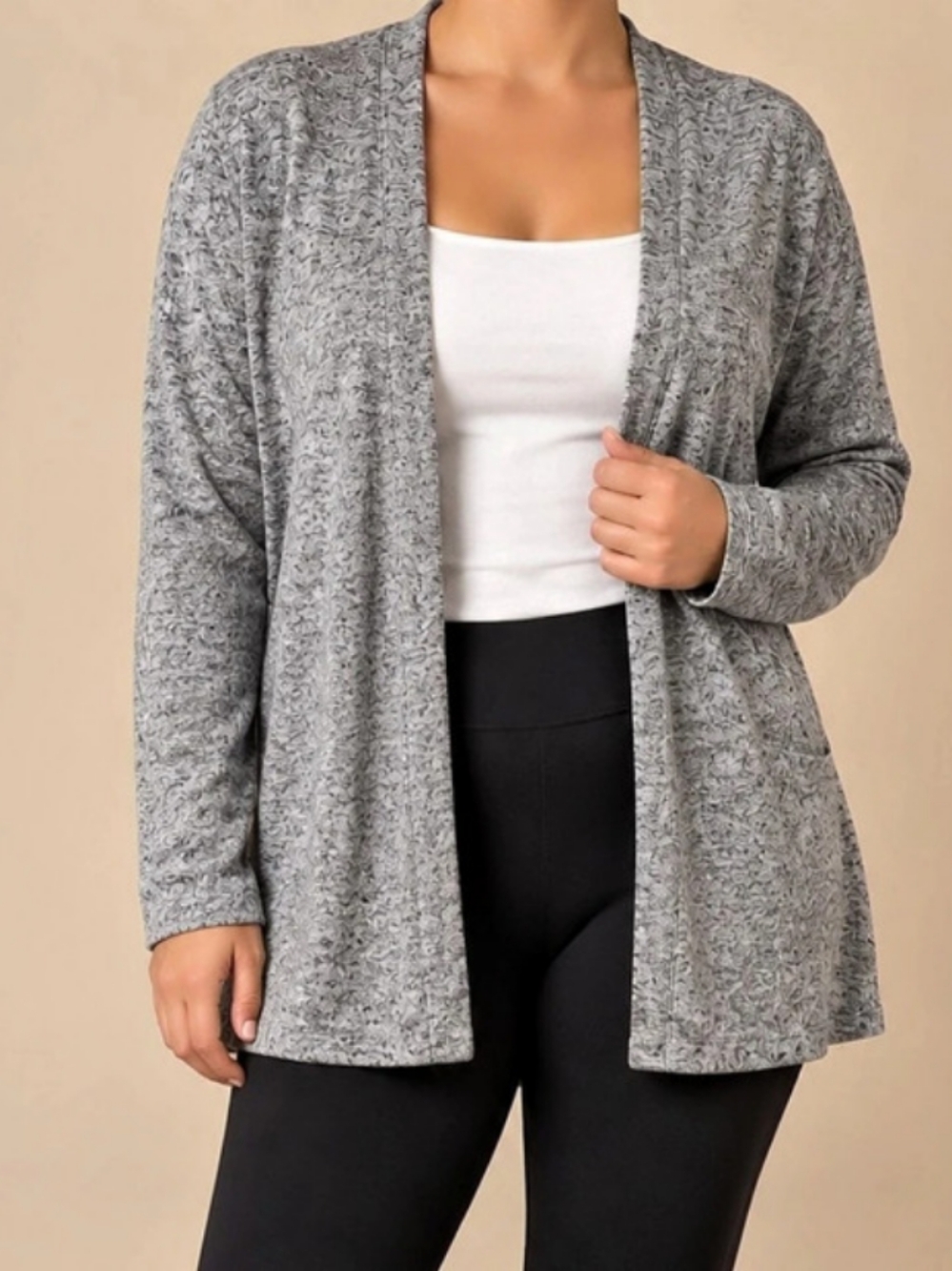 NWT WallFlower Open Front Cardigan – Size 1X